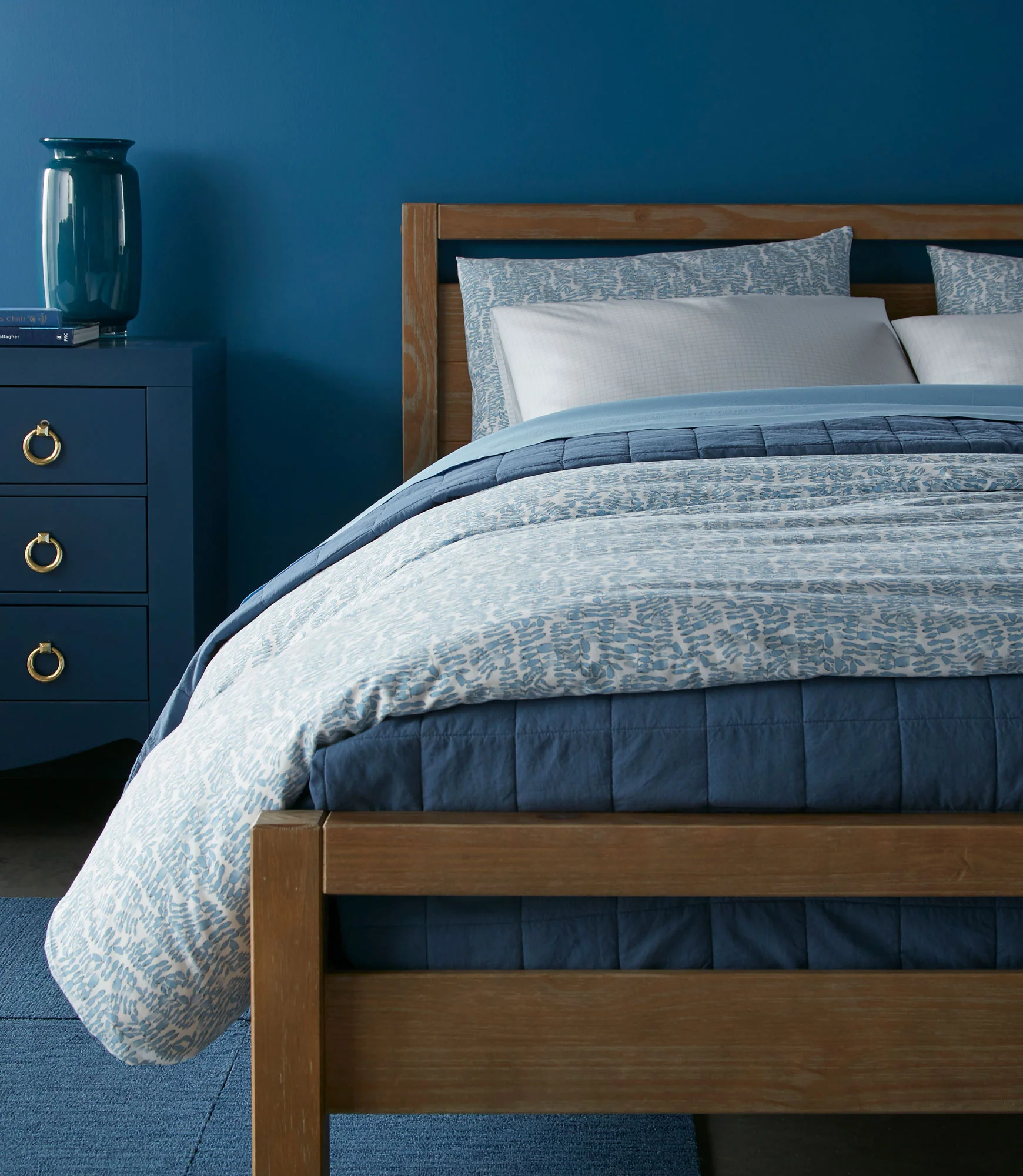 4 Square Quilted Coverlet - Image 3