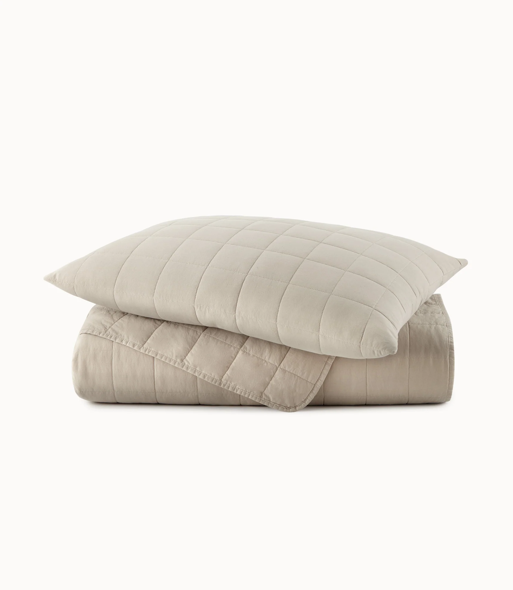 4 Square Quilted Coverlet - Image 6