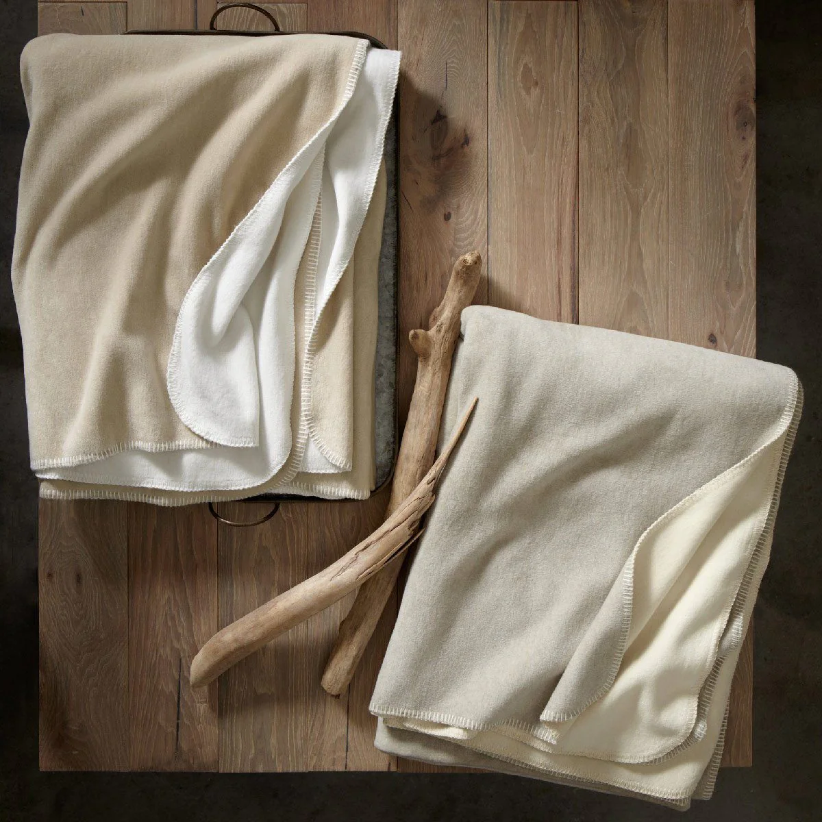 Alta Reversible Cotton Blanket - Image 3