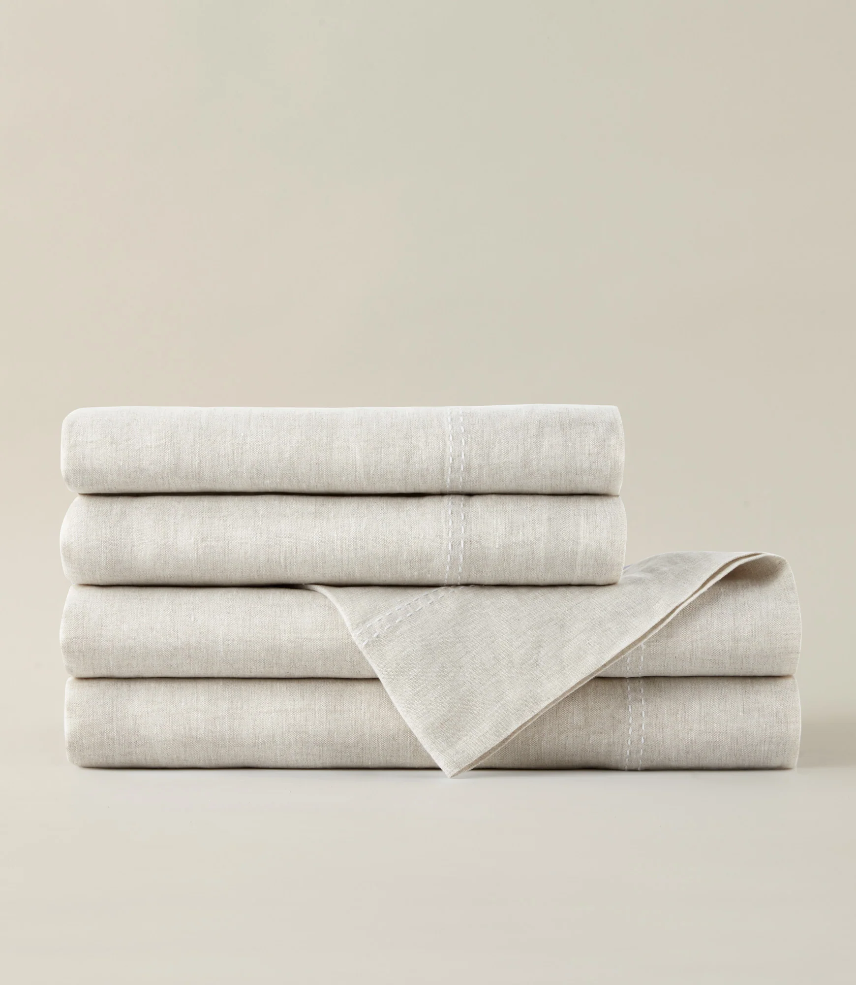 European Washed Linen Sheet Set - Image 5