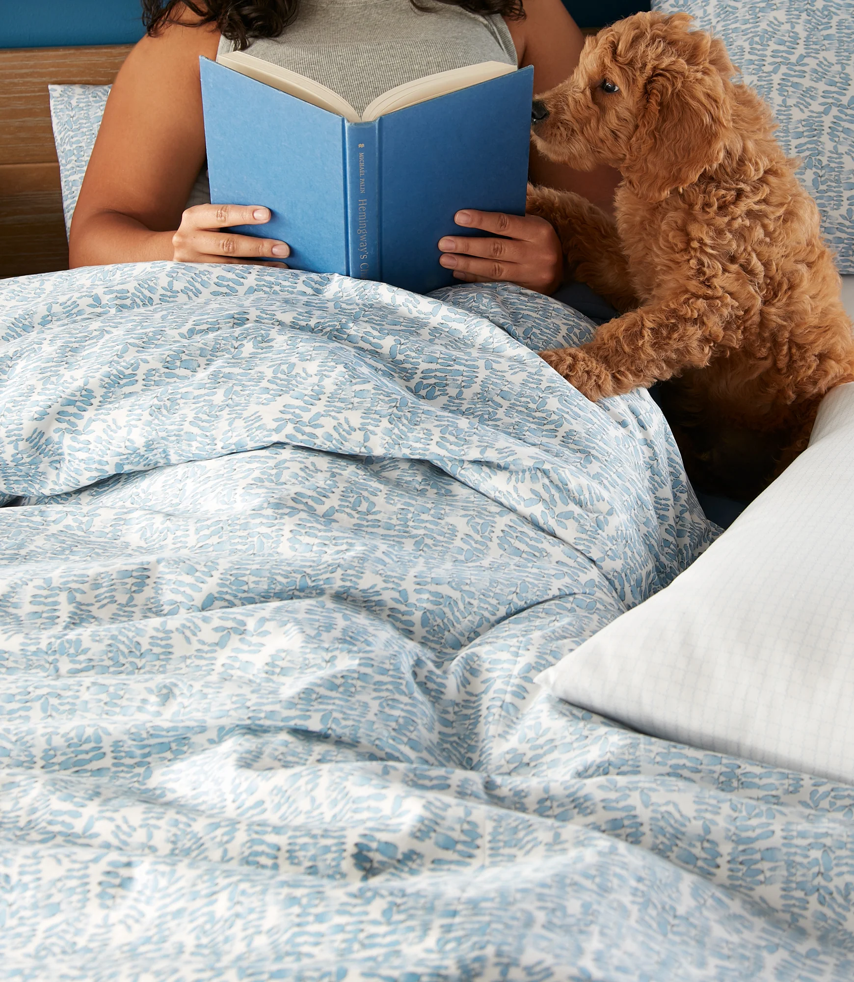 Fern Percale Duvet Cover - Image 3