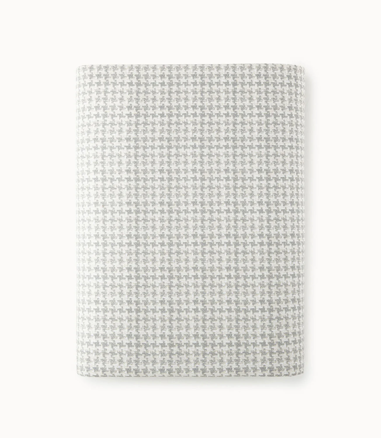 Houndstooth Percale Flat Sheet - Image 3