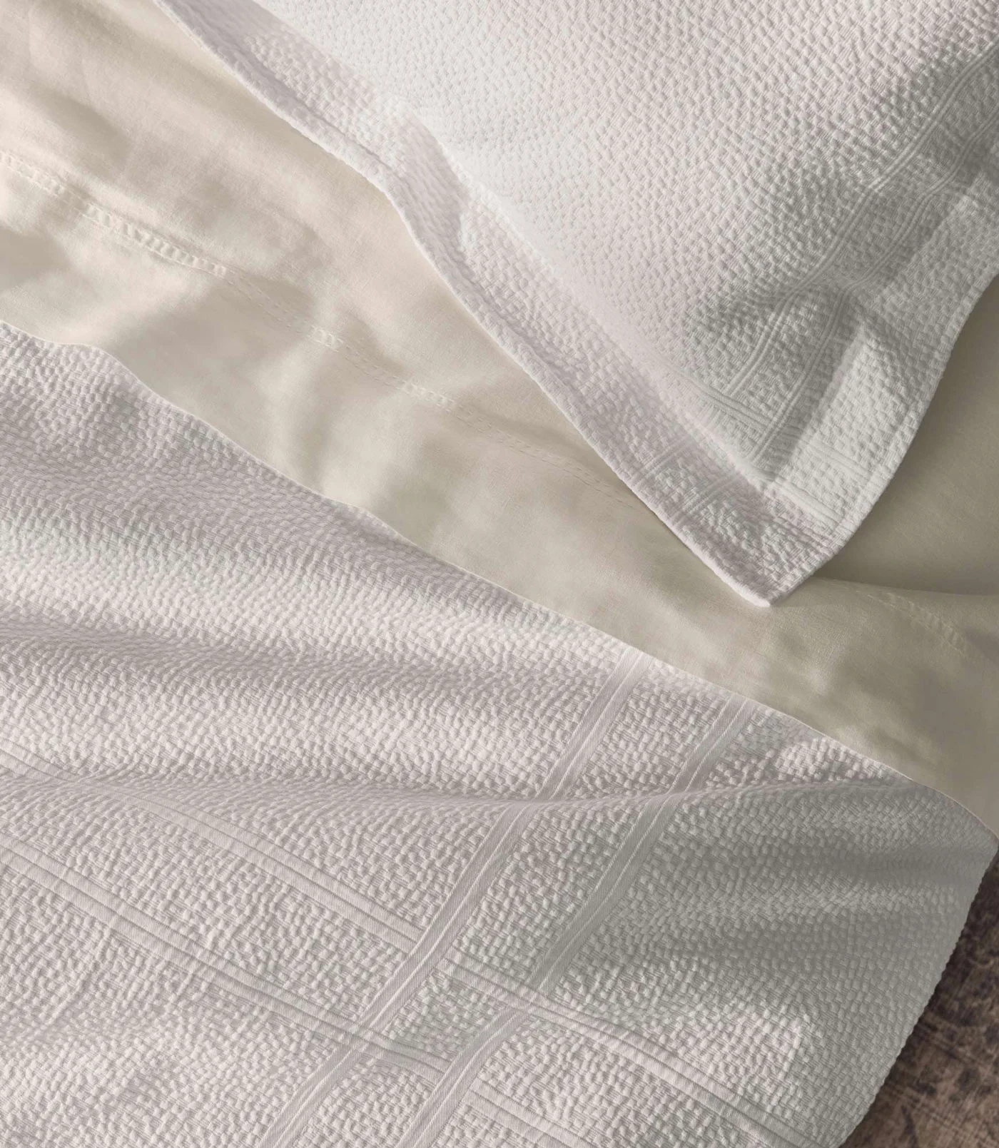 Montauk Matelassé Duvet Cover - Image 5