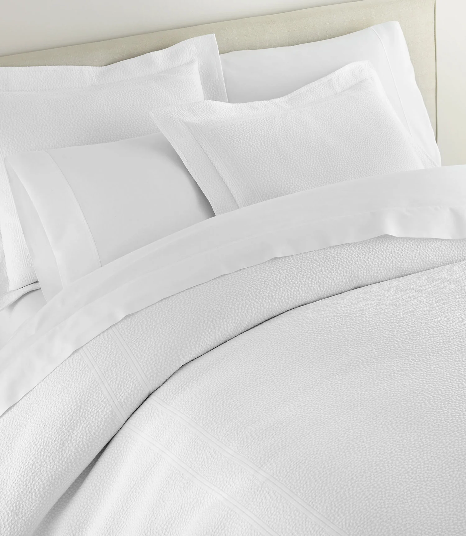 Montauk Matelassé Duvet Cover - Image 6