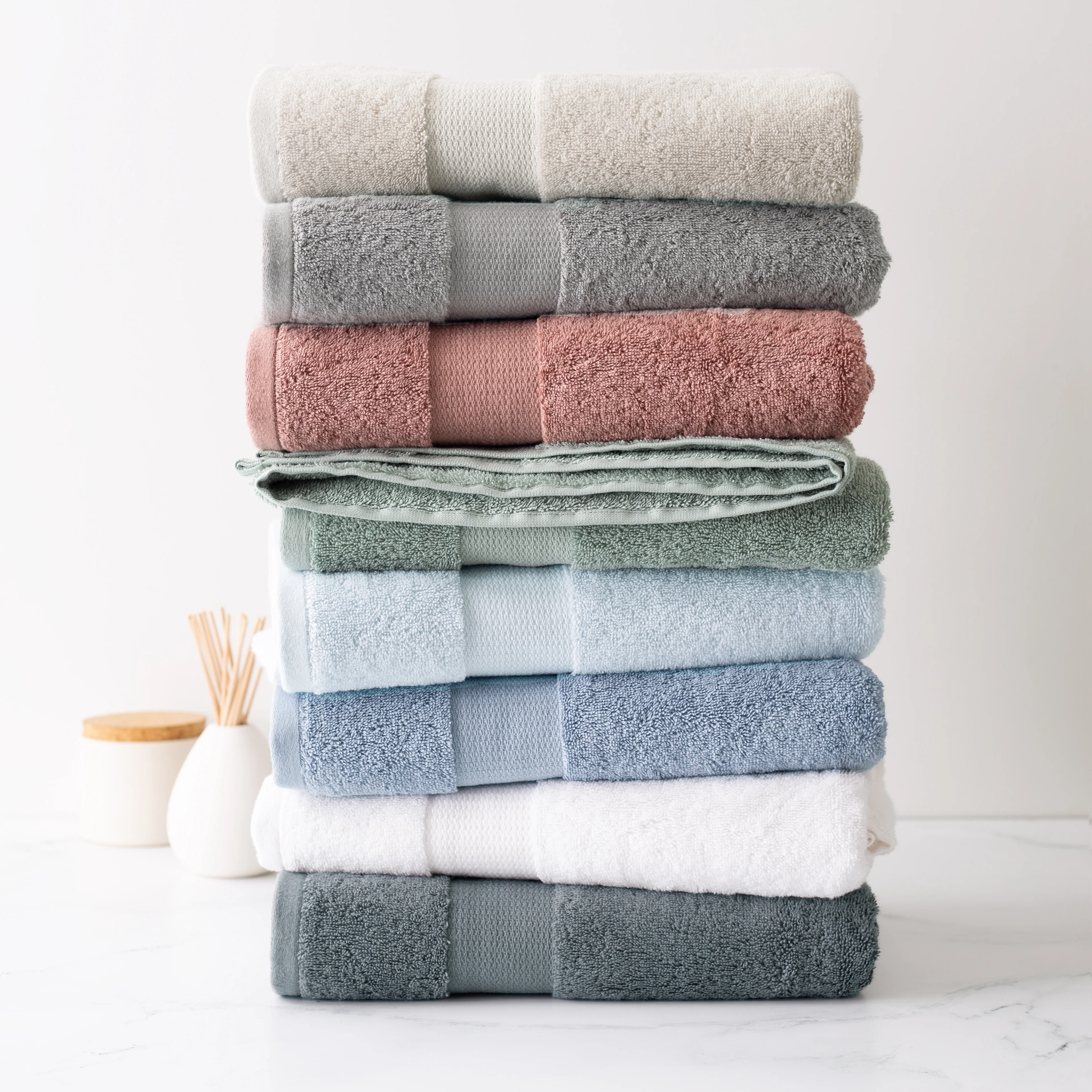 Plush Turkish Towel Set - Image 5